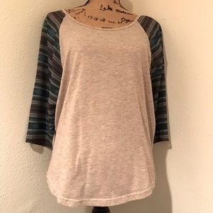 Cruel Denim Long Sleeve Top-XS